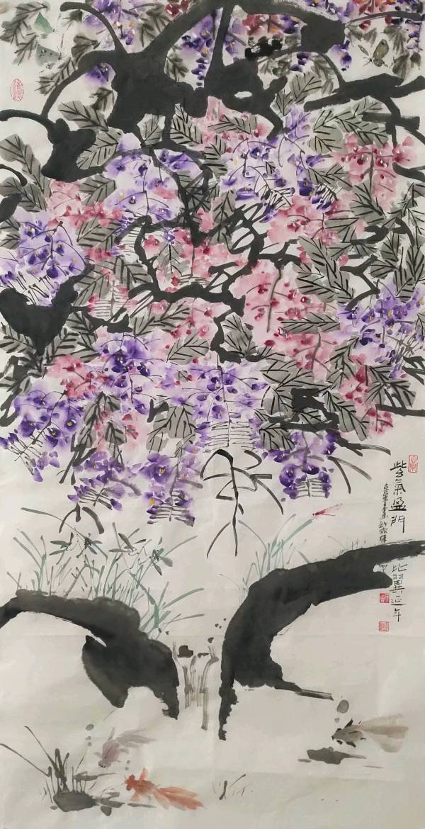 【华夏文学】隆重推介《古莒书画院》许云晖老师诗画请欣赏（图19）