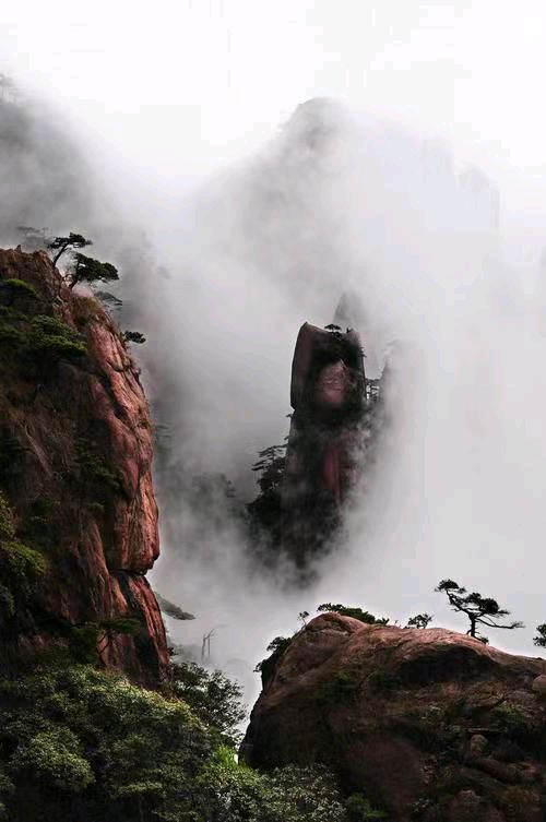 【华夏诗词】分享(湖北)优秀作家诗人崔怀强《七绝·双节登三清山》请欣赏(图10)