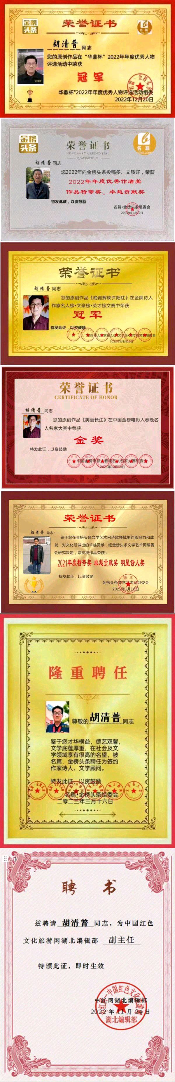 【北京头条】分享优秀作家诗人胡清普《梦想中国》请欣赏（图11）