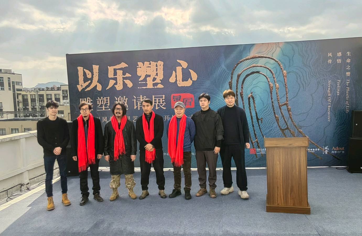 “以乐塑心”——雕塑邀请展暨温州风骨雕塑艺术中心开馆啦！（图4）