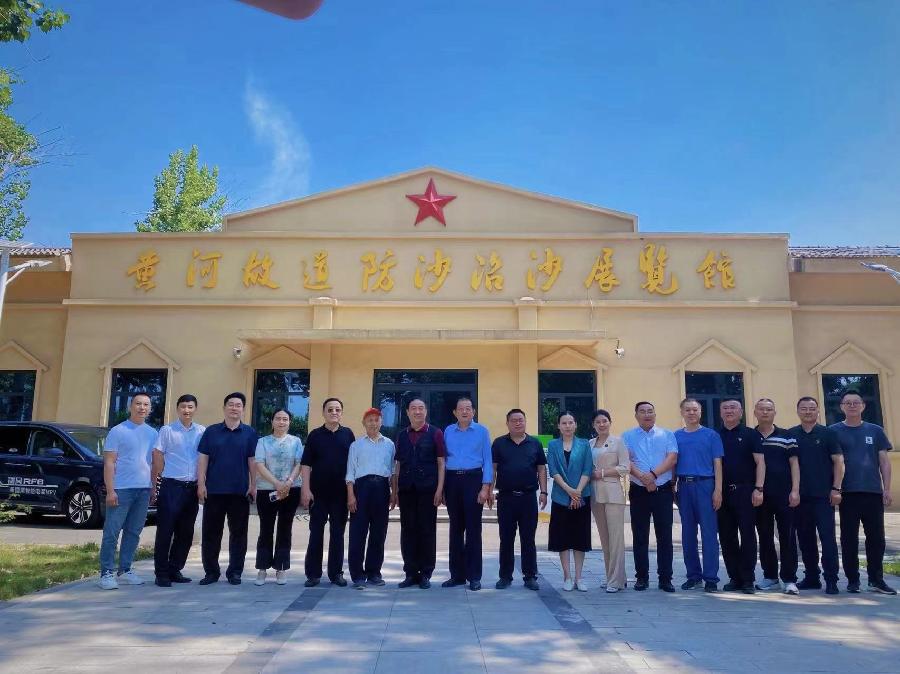 发挥书画艺术力量 助力生态文明建设:聊城市书画研究会冠县国有毛白杨林场创研基地正式揭牌（图6）