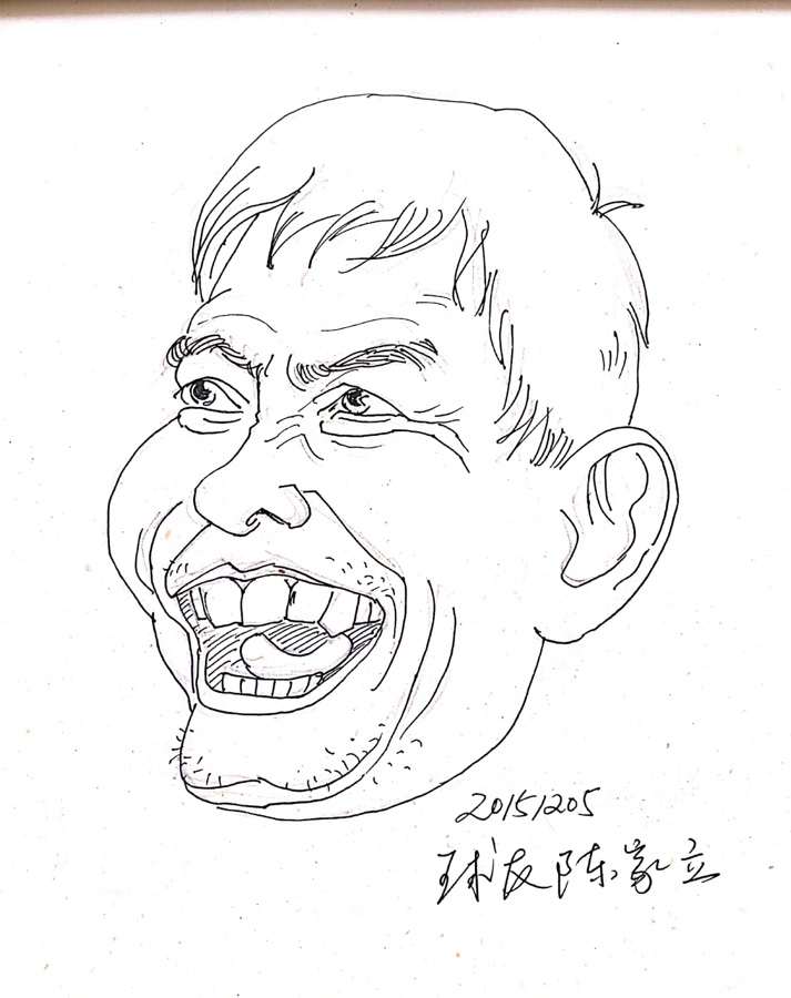 都市头条书画专栏_周平安书画专辑（第二辑人物）京津沪头条（图51）