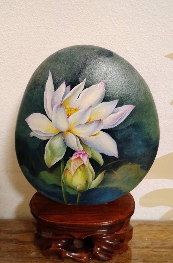 姚长妮的画‖“能说话的石头会唱歌”（图2）