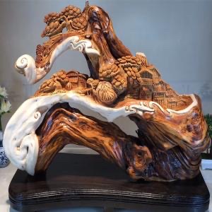 话说根雕-诗童山之子【新太空总社】世界诗人名人展10152期（图8）
