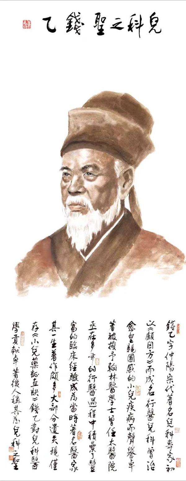 为中国古代十大名医作画赋诗-绘画:姜彦(中国)赋诗:景月华(澳大利亚)作家:白晶(中国)世界诗书画协会【世界诗人名人展】10122期(图13)