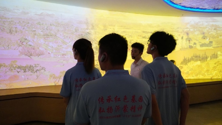 传承红色脉络 运河映照初心——临沂大学“行走运河沿岸，寻访文化踪迹”中华文化传承实践团到山东省聊城市开展调研实践（图3）