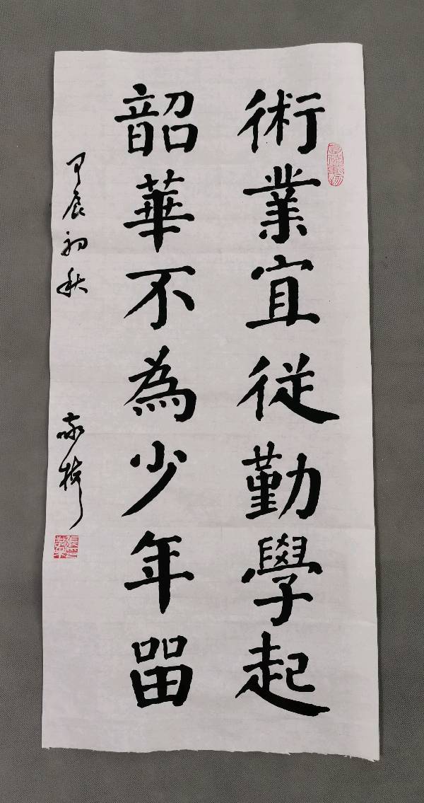 张敬梅（竹影横窗）∥视贺学子新学年开学书法作品欣赏（图7）