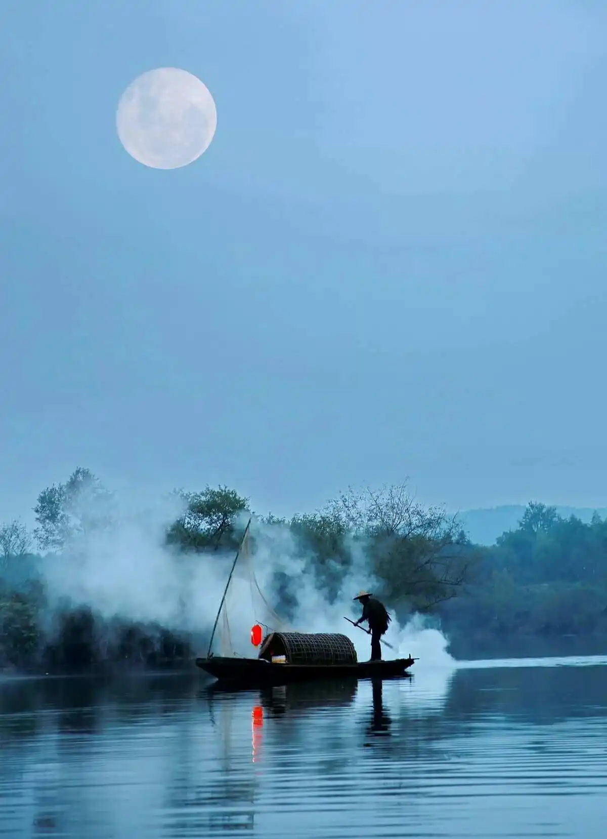 夜钓——为摄影作品配诗～诗||李耀文（图15）