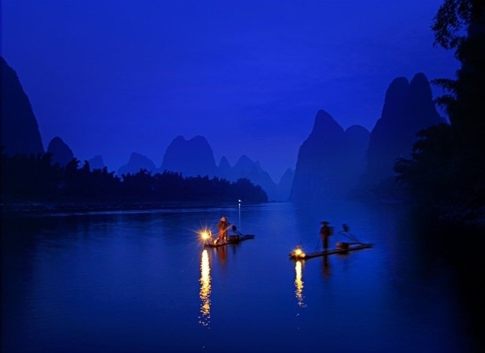 夜钓——为摄影作品配诗～诗||李耀文（图13）