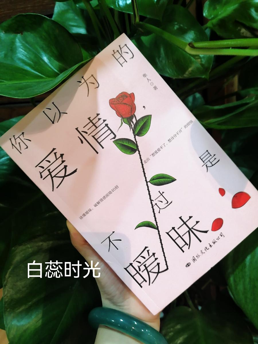 【白蕊读书笔记】你以为的爱情不过是暧昧（图3）