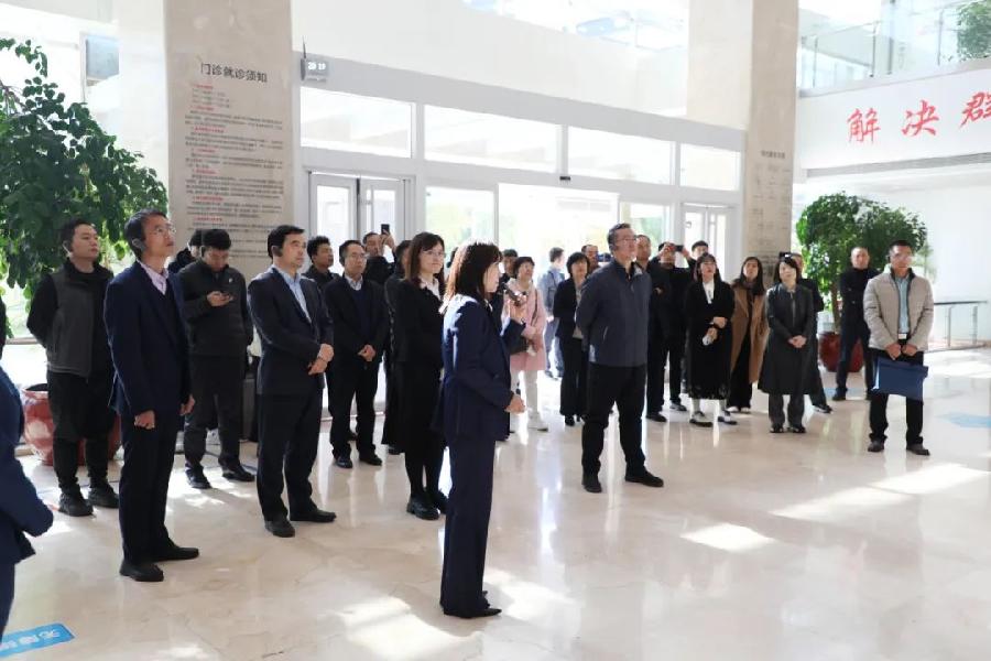 全省卫生健康系统代表团到东昌府区妇幼保健院观摩医院法治建设工作