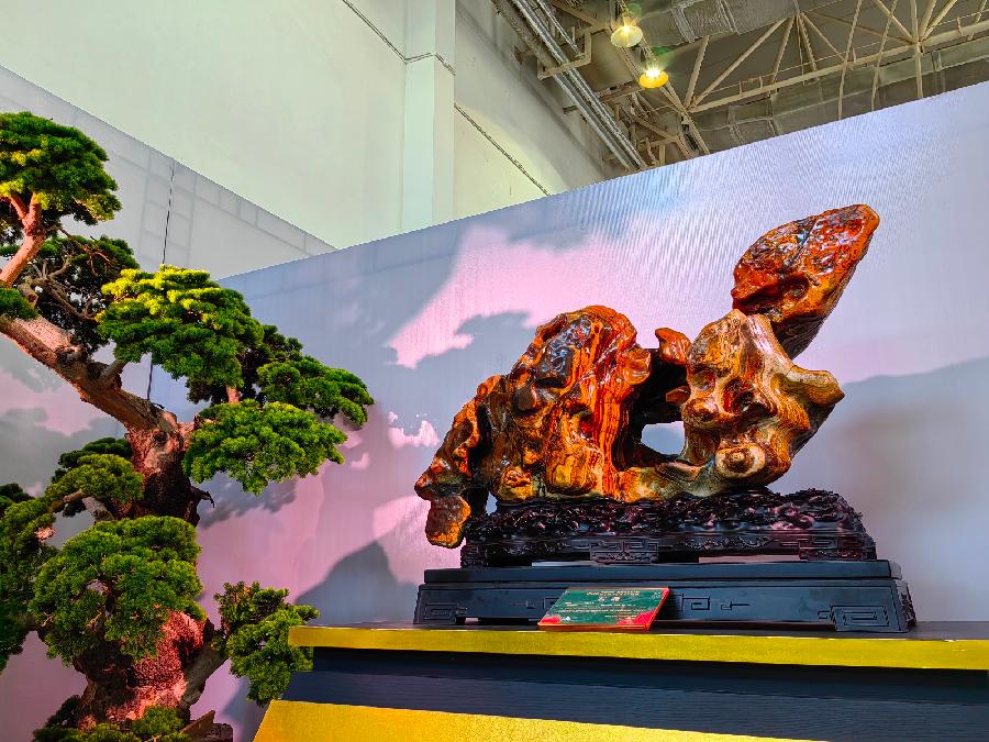 2024中国湾区奇石艺术展-文:巫泊儒【世界诗歌研究院】世界诗人名人展10374期(图4)