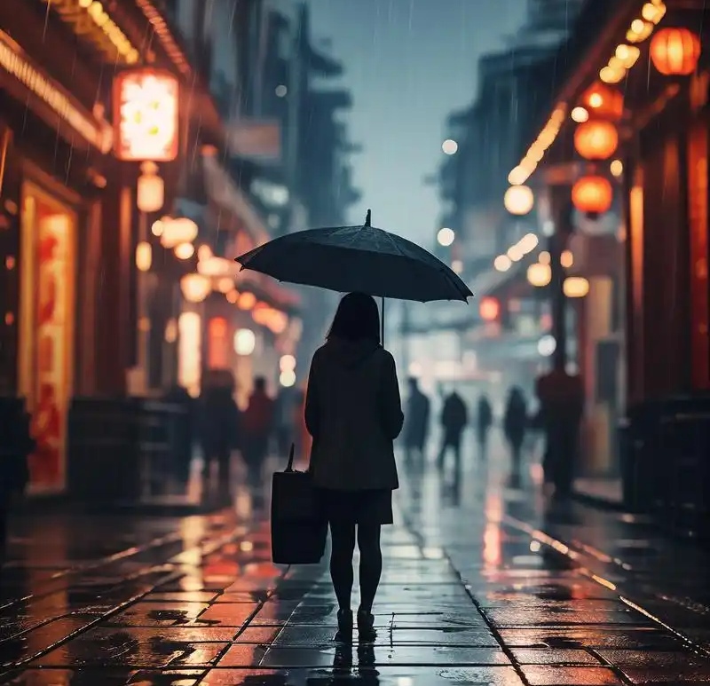 《初冬的雨》原创/妙郡 诵读/馨睿 编辑制作/青青【花雨馨声】第720期(图6)