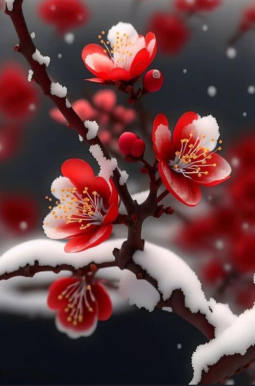 【世界诗会同题诗】踏雪寻梅🌺雪入怀-附山之子雅评【世界诗歌研究院】世界诗人名人展特刊🌏(图58)