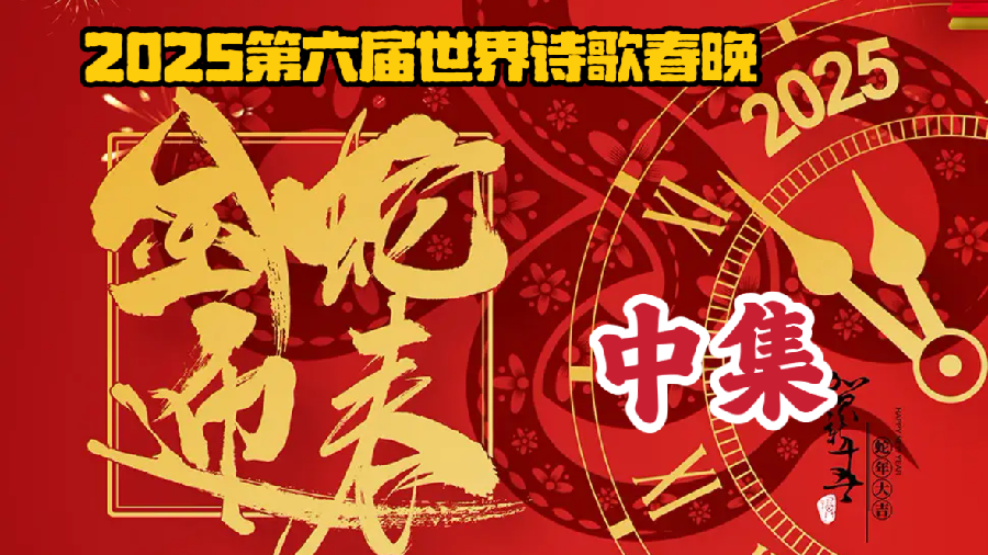 2025第六届世界诗歌春晚㊗️暨福蛇献瑞贺新春晚会🌏（图6）