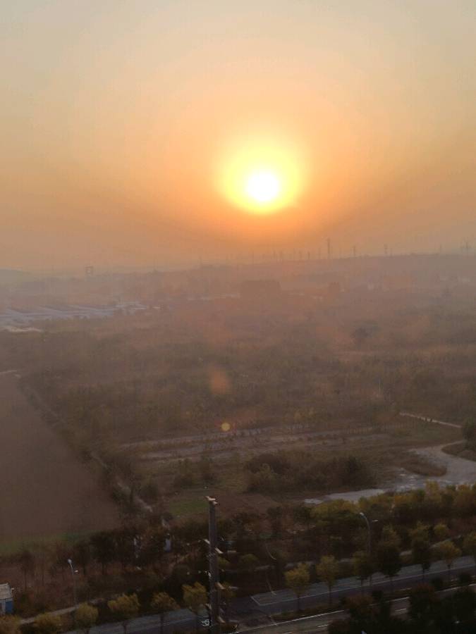 德馨园寒冬楼高望百里 原作/梁立锋