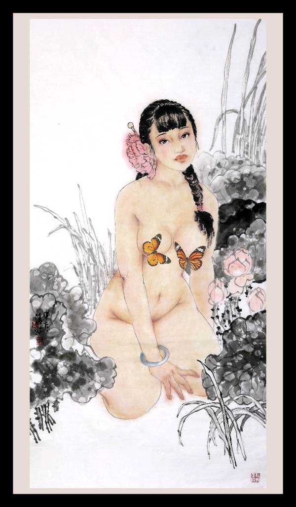 清珍人物画，诗友同题来（60）
