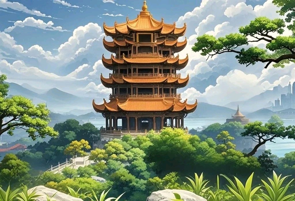 咏黄鹤楼/作者：吴一航（图5）