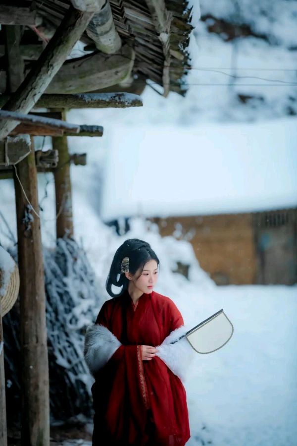 《一场雪的等待》作者:七里【主播:涛声依旧】【桃源国际诗歌文化传媒】用声音传递温暖以诵读致敬人生♬（图8）