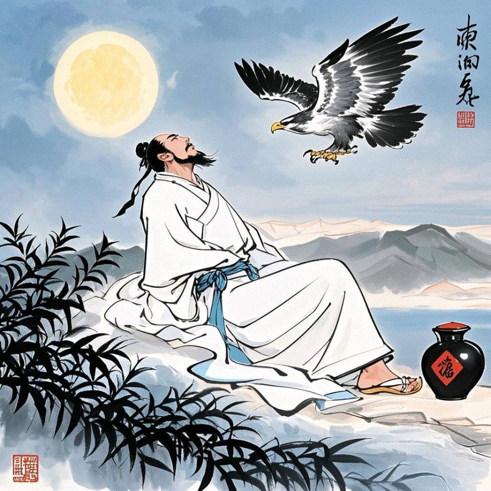 【山海诗社】梦李白·史卷中的诗魂长歌（图3）