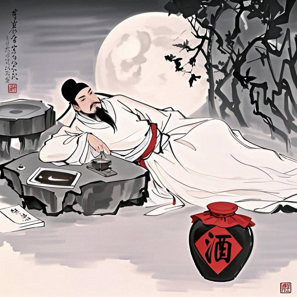 【山海诗社】梦李白·史卷中的诗魂长歌（图5）