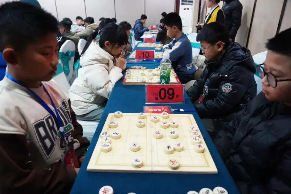 “迎春杯”2025年聊城市青少年象棋精英赛举办，山东润政食品股份有限公司〔金水城香油]给予友情支持（图3）