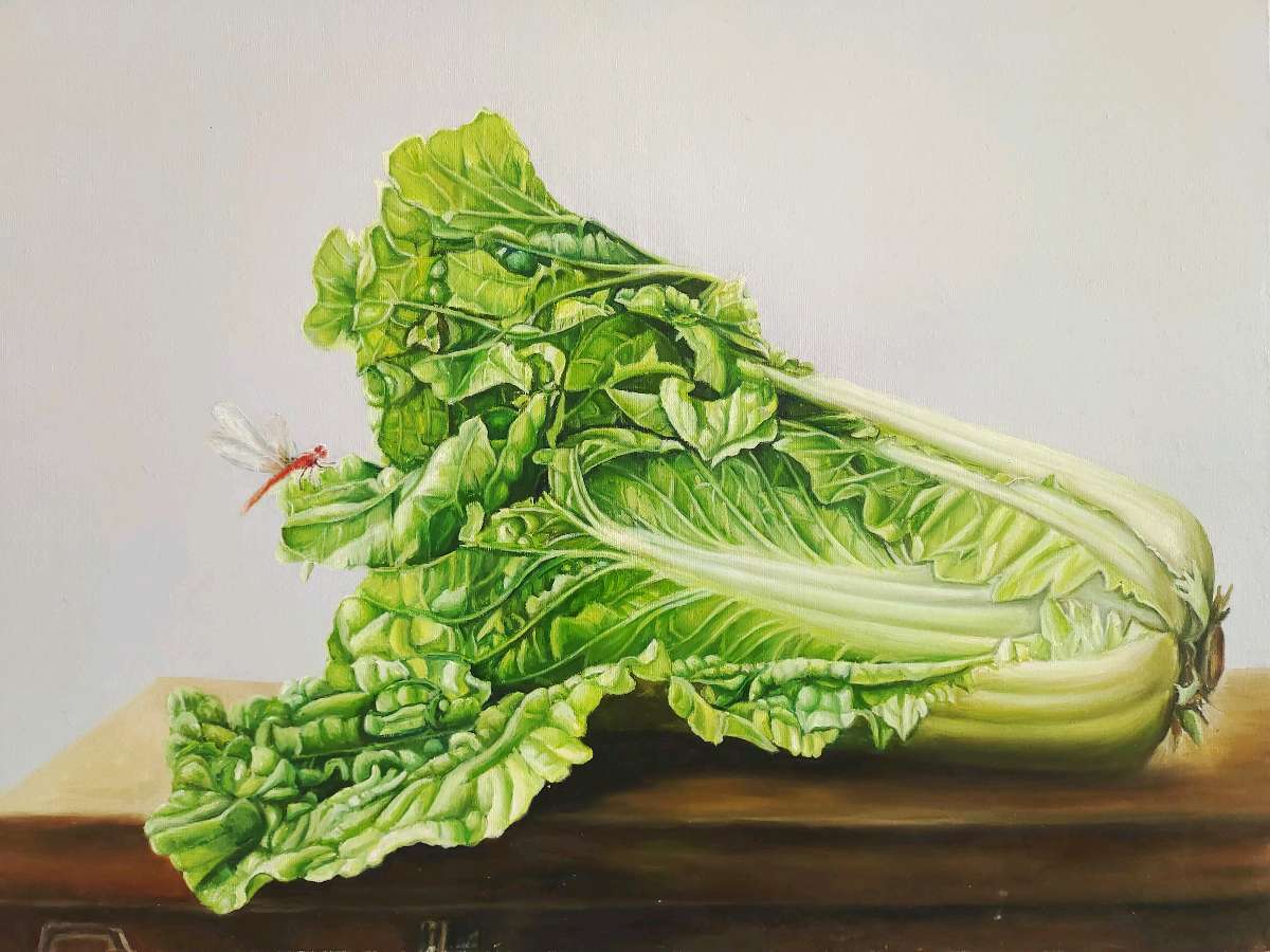 2025灵蛇献瑞|青年画家赵静油画贺岁展（图6）