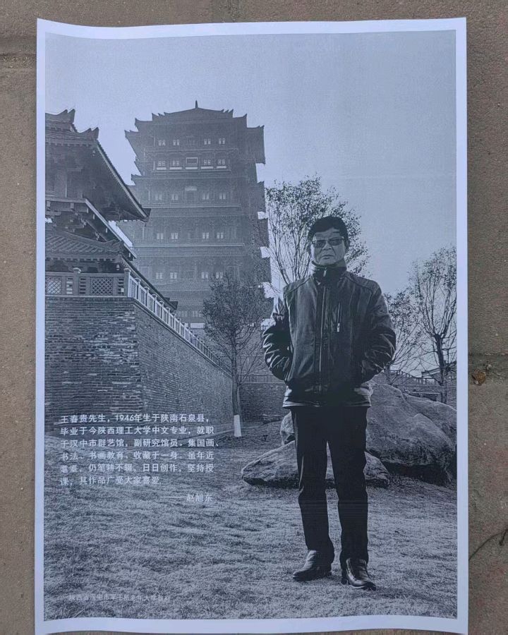 陕南草书和书画家王春贵除夕和大年初一书法作品展示