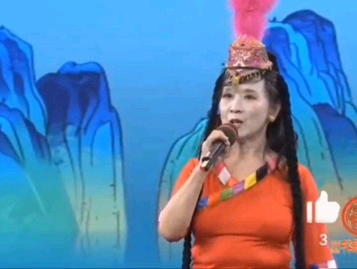 央视第十届《中华民族春晚》·张帆演唱《画卷》总导演韩树、作词：阿华、作曲：许福明、演唱：张帆‖世间风情（图10）