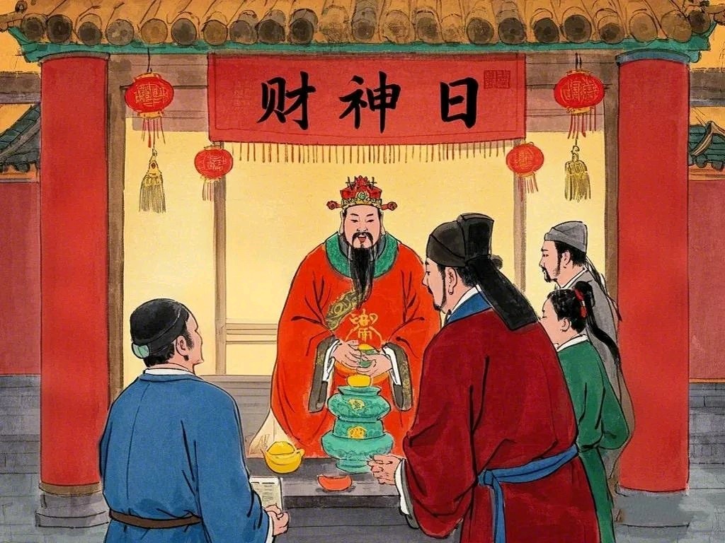 七律•初五接财神（外一首）作者：程海港（图3）