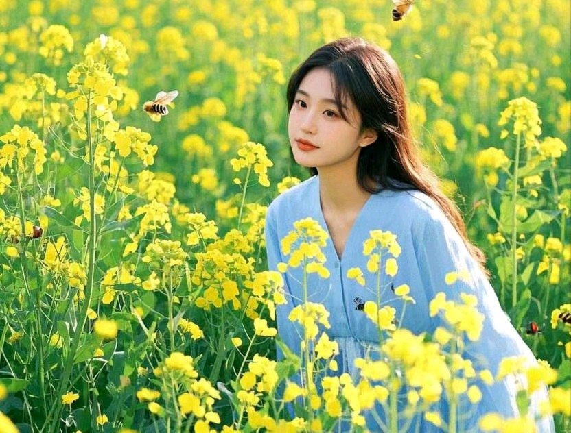 仿沁园春•油菜花文/海湾（图4）