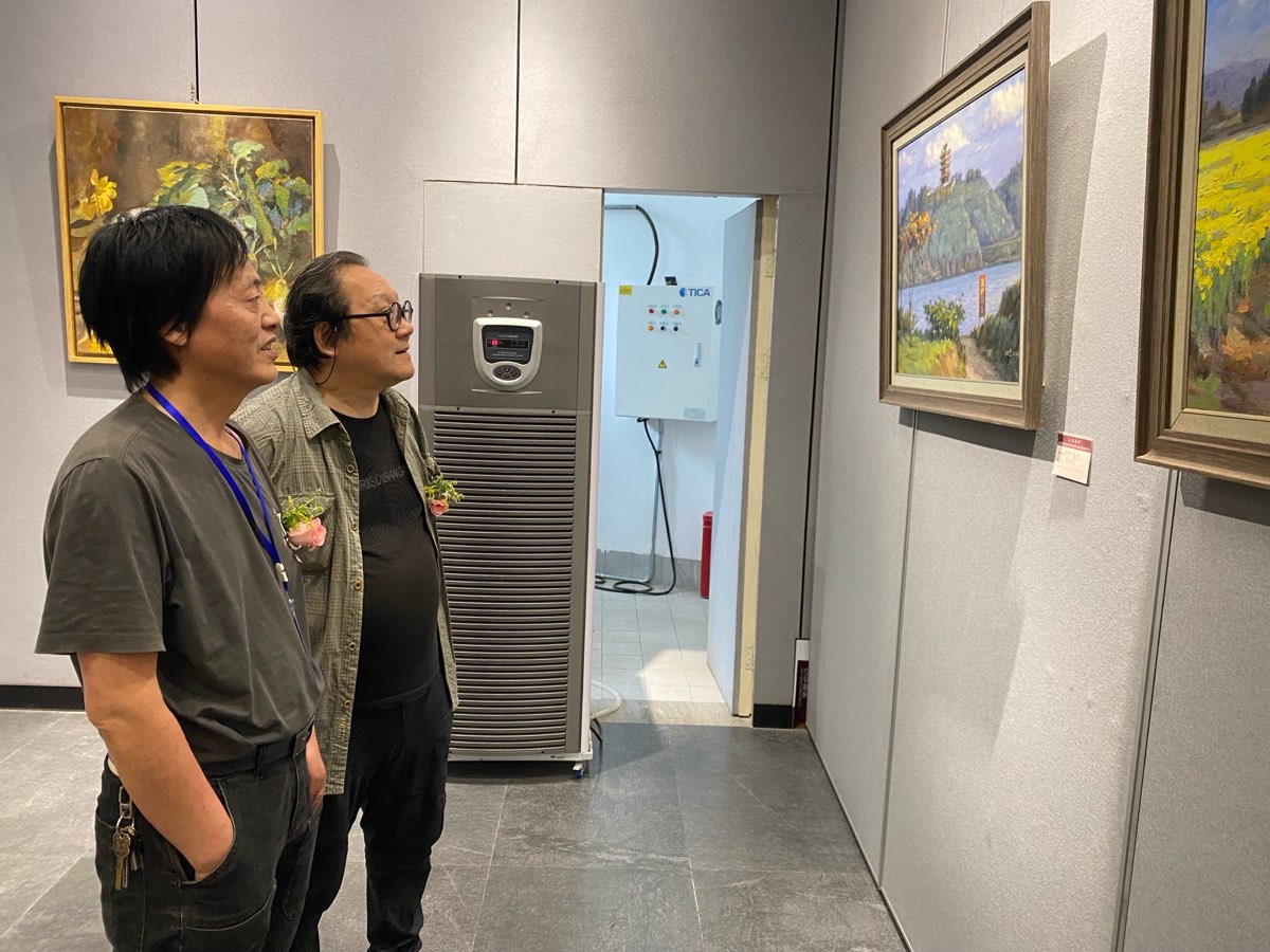 常德市美协油画艺术委员会换届大会暨首届“沅澧溢彩”油画作品展在石门举行（图4）