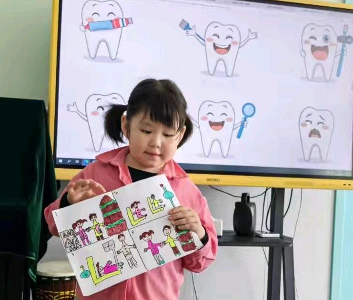 牙齿健康从小抓起 庆春社区开展儿童护牙实践活动（图5）