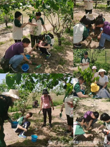 缅怀先烈寄哀思 植树添绿践初心（图2）