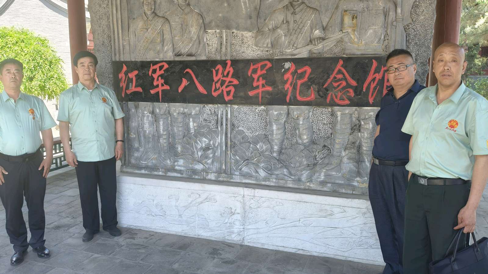 拥军爱警网总监马新存赴山西省洪洞县指导公益服务站工作（图3）