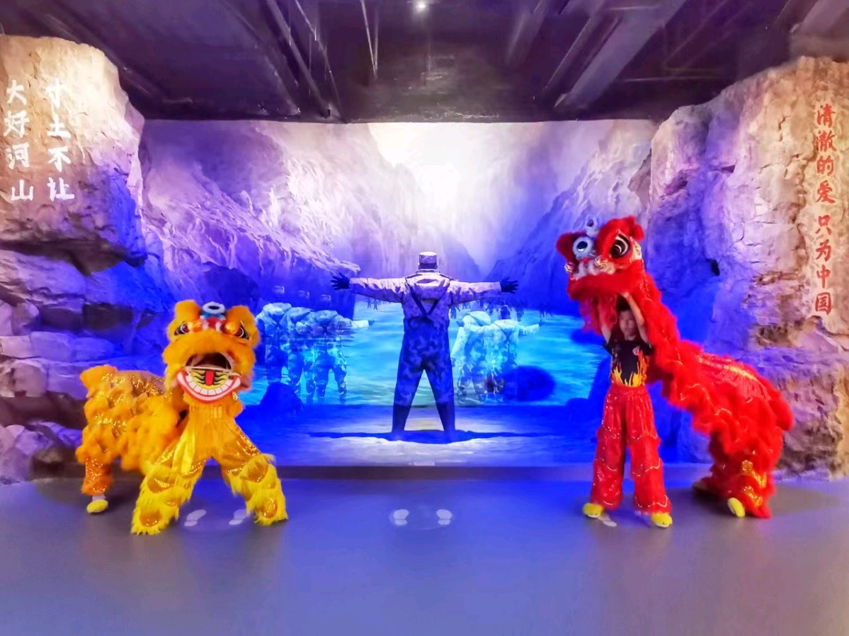 醒狮鼓响国防魂 南国少年展风华（图5）