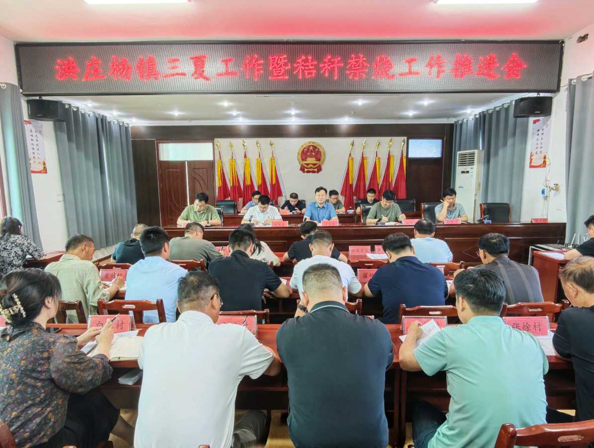 叶县洪庄杨镇织密防护网 秸秆禁烧守护蓝天