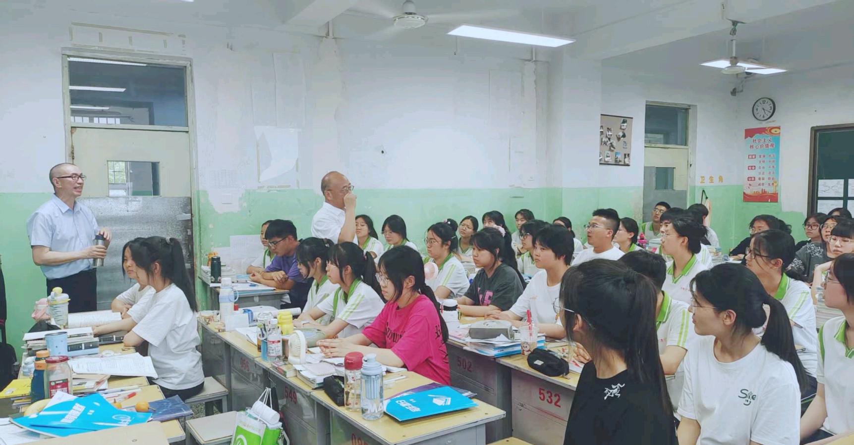 三标课堂进介休，课改春雨润心灵——孟国泰携弟子走进介休十中（图4）