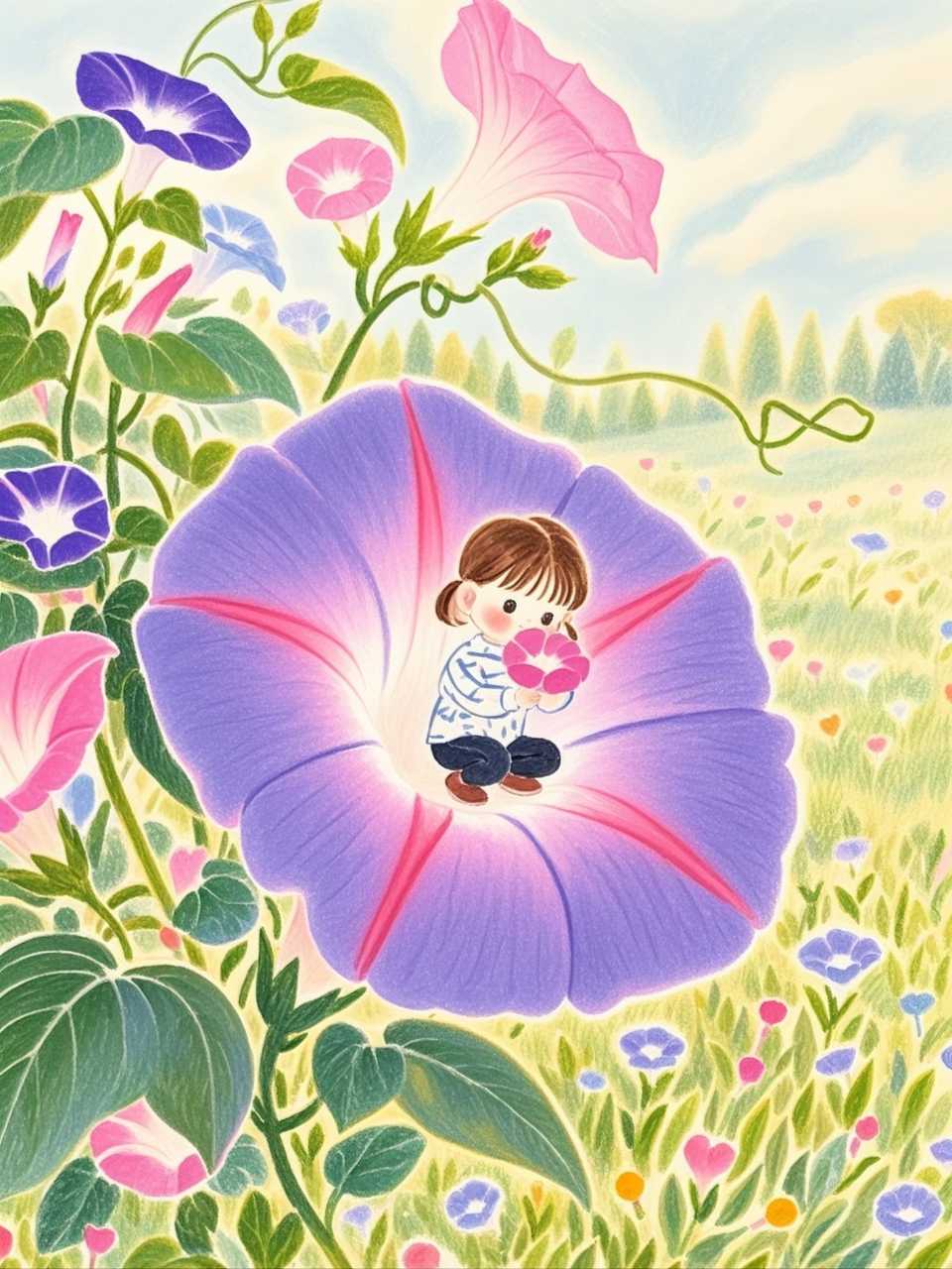 牵牛花～诗◑马文同（图13）