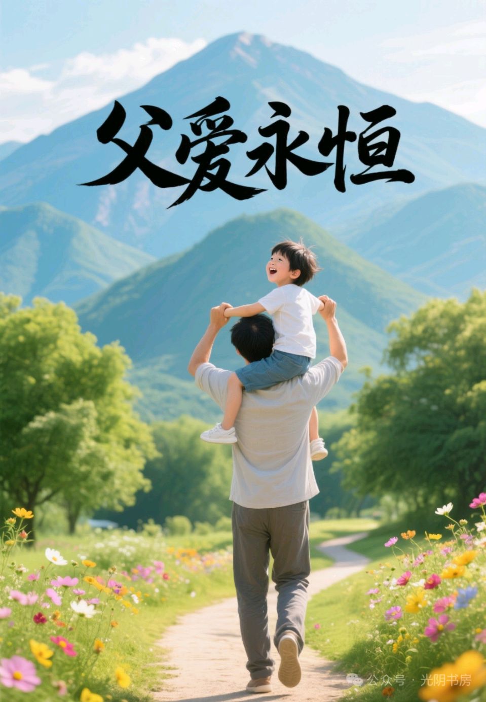父亲节赞父亲（新韵）毛风江（营口）（图3）