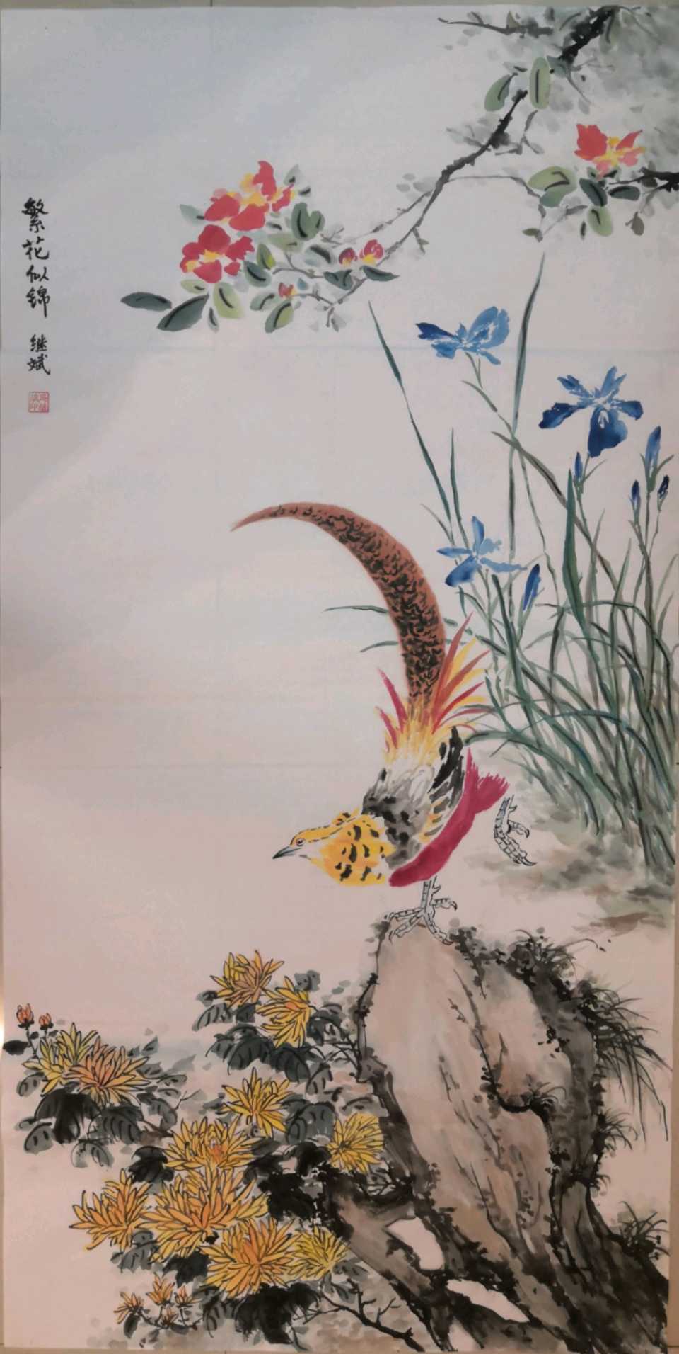 草赖麻直成古韵 丹青溢彩换新章∥热烈祝贺桂林市老年书画研究会状元丹青艺术基地成立∥韦运雪.郑斌.陈永勇.卢新湘.唐江.冯继斌.覃金枝.莫天华.班镇等佳作欣赏(图38)