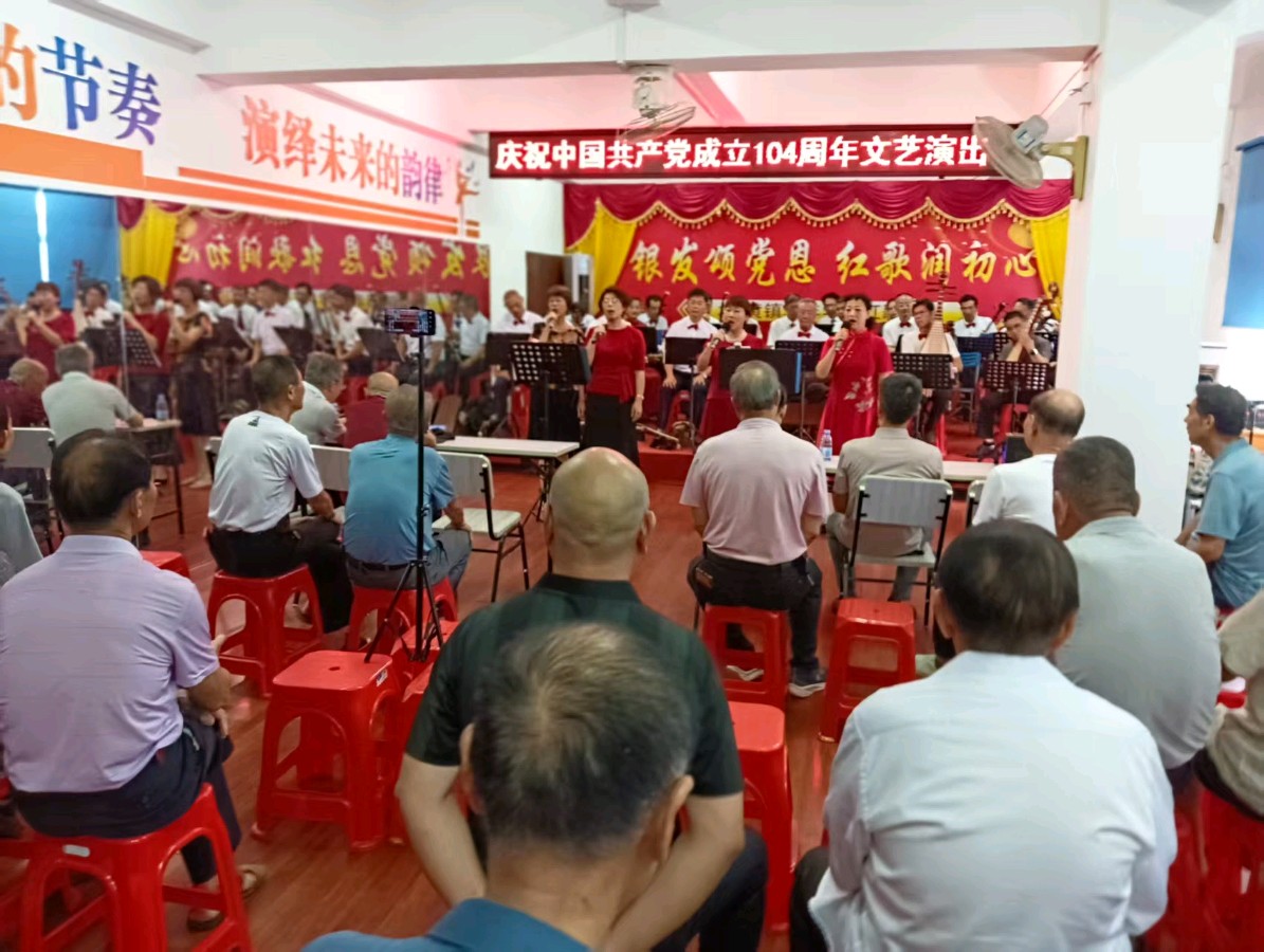 排律-银发金声颂党恩～诗◑雅轩琴韵（图27）