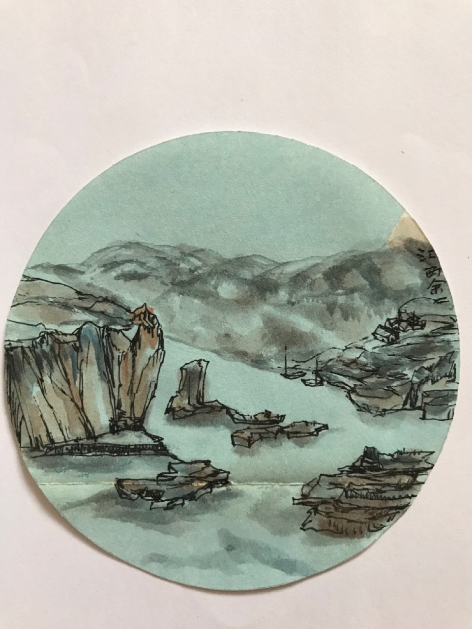 (诗画特刊) 故园山水梦魂浇,最是乡愁无法描(图14)