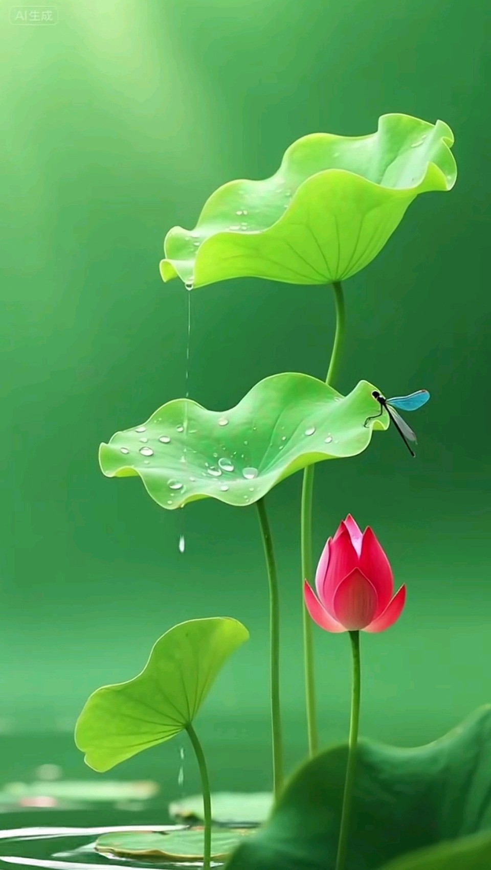 七绝-观荷～诗◑王政（图15）