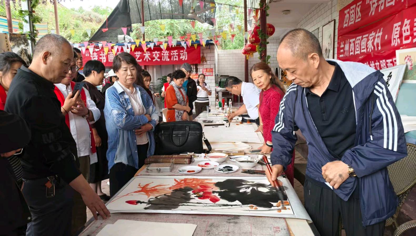 西固区“诗书画印艺术交流活动”感吟（新韵）金夜（兰州）（图5）