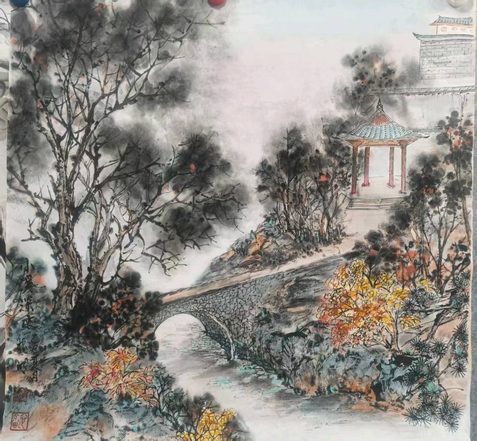 【都市头条向幸福出发编辑部】第13930期 金振明国画欣赏 4