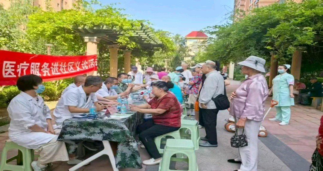 医疗服务进社区，健康义诊暖民心 一一社区联合医院主题活动速写金夜（兰州）（图4）