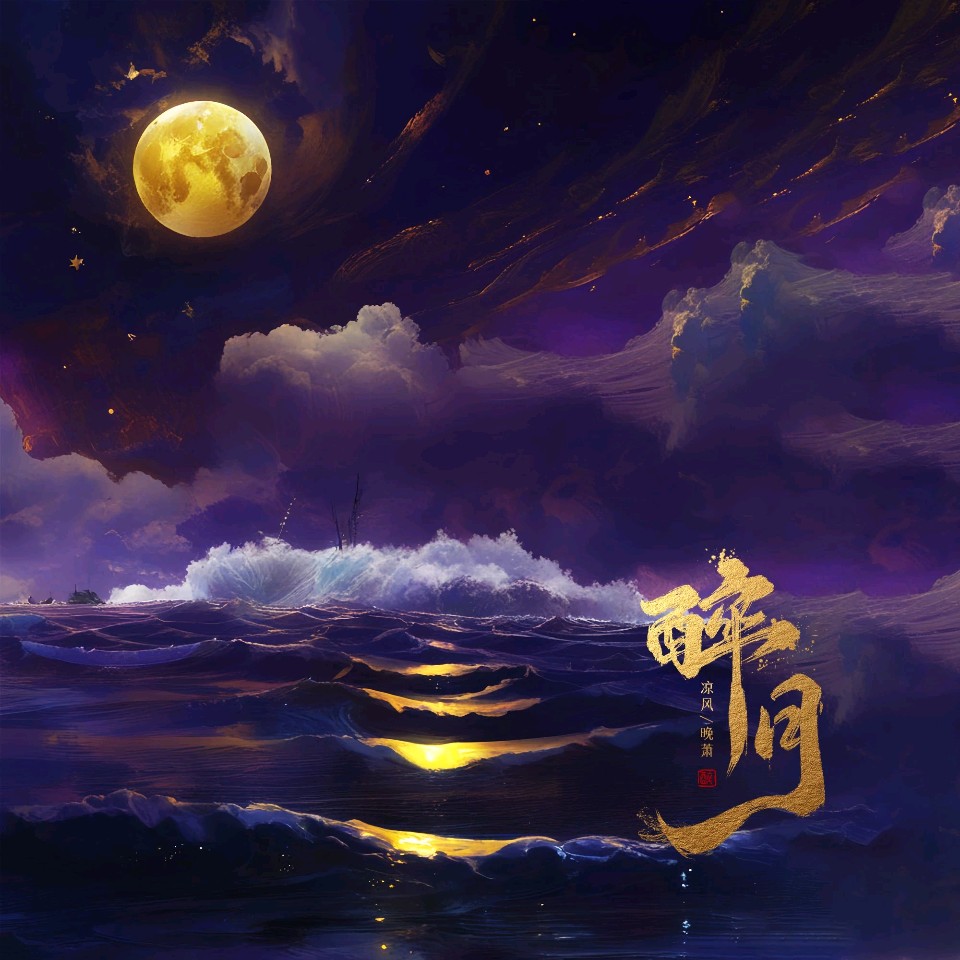 【新山东文学社】《醉月亮》作者/农夫 主播/墨兰(图3)