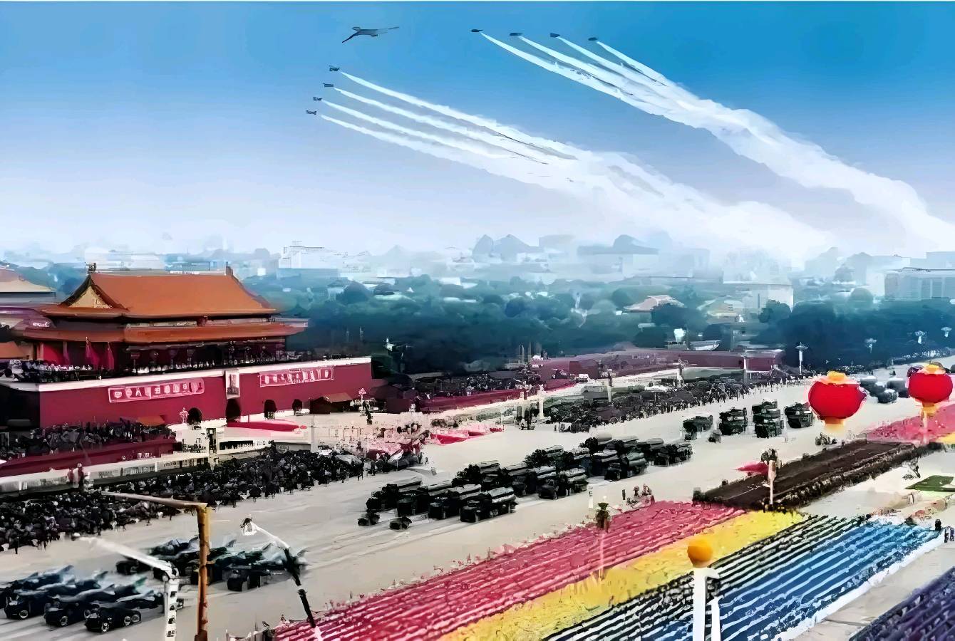 礼赞九三大阅兵|中国楹联学会野草诗社第三研修院主办(图16)