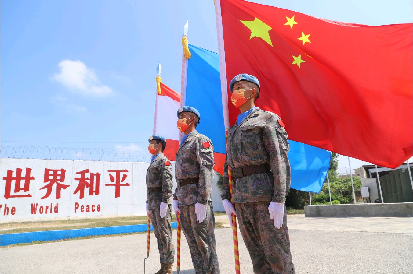 【军威】赞大阅兵中的维和部队：文/万军民（陕西西安）（图2）